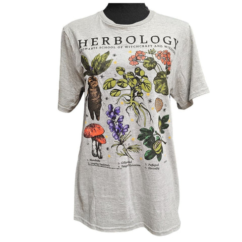 Harry Potter Herbology Hogwarts School of Witchcraft and Wizardry T-Shirt Size S