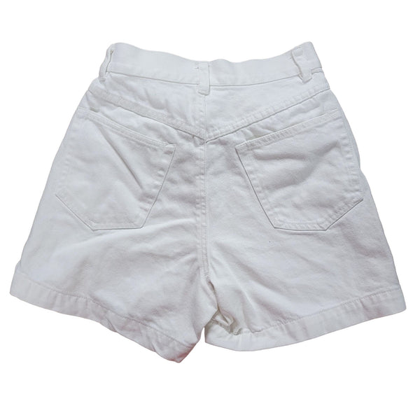 Liz Claiborne Basic and Classic High Waisted White Shorts, Size 0
