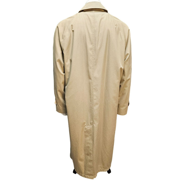 Towne by London Fog Men's Trench Rain Coat, Size 42 Long