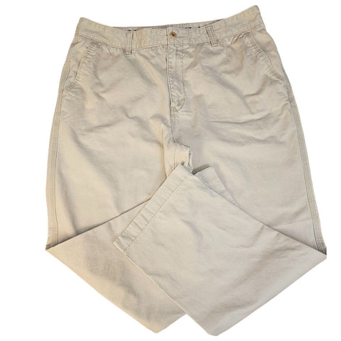 Nautica Casual Everyday Cotton Tan Khaki Pants Size 36 x 29