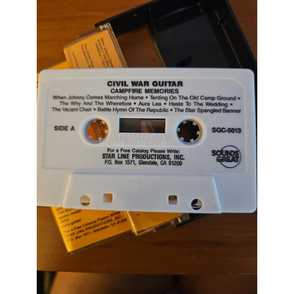 Civil War Guitar Campfire Memories Audio Cassette By Kirk Browne