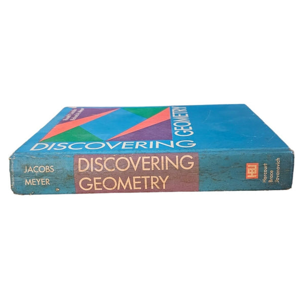 Discovering Geometry 1972 Hardcover Used High School Textbook