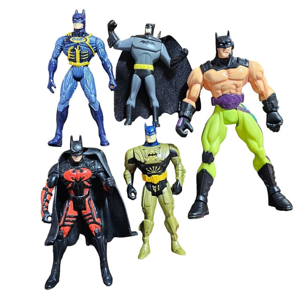 BATMAN DC Comics. A Bundle of 5 Batman Figures