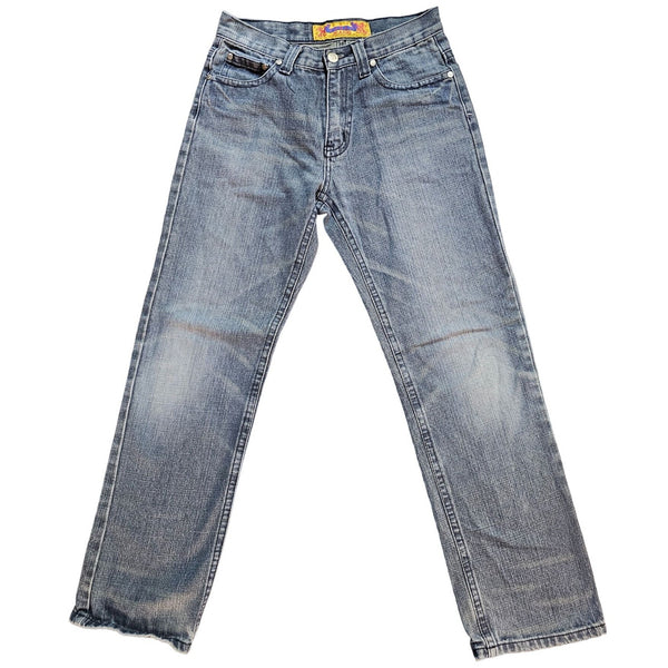 Fusai by Focus USA Boys Medium Wash Jeans, Size 16