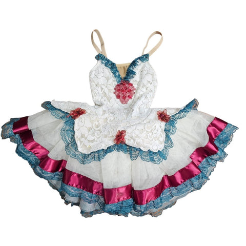 Revolution Southern Belle Country Style Girls Ballet Fluffy Tutu, Size Small