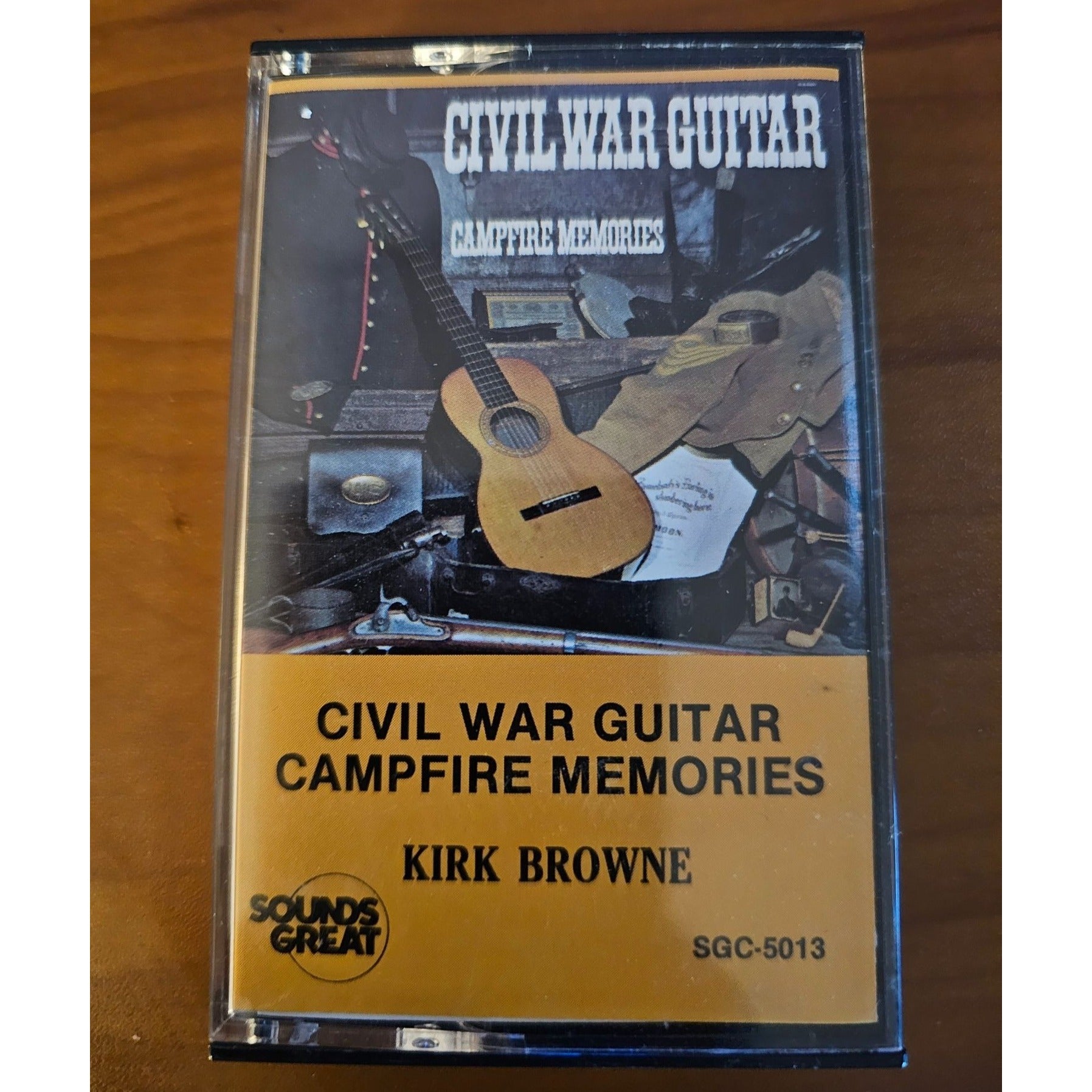 Civil War Guitar Campfire Memories Audio Cassette By Kirk Browne