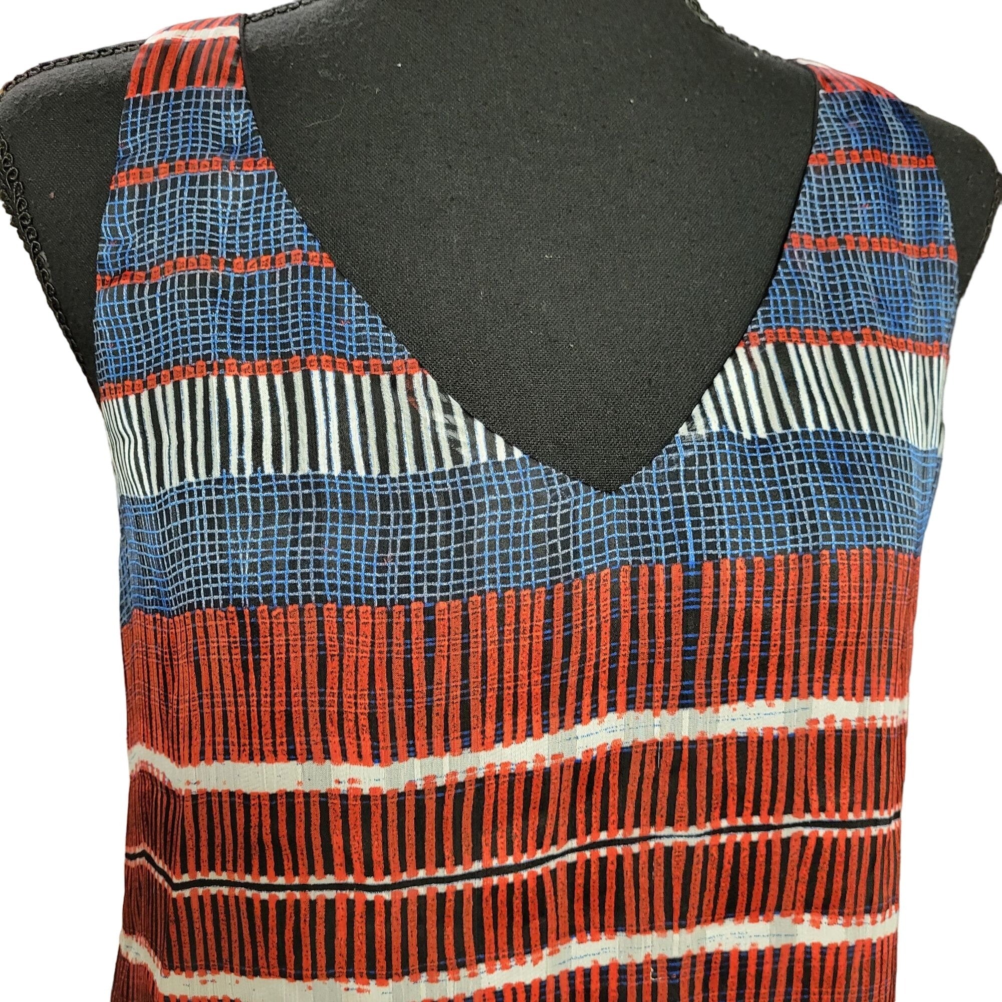 Karen Kane Long, Layered, Flowing Women's Tank Top, Size XS