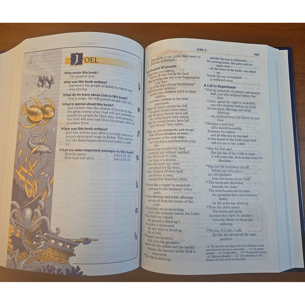 NIV Adventure Bible Hardcover By Zonderkidz New International Version