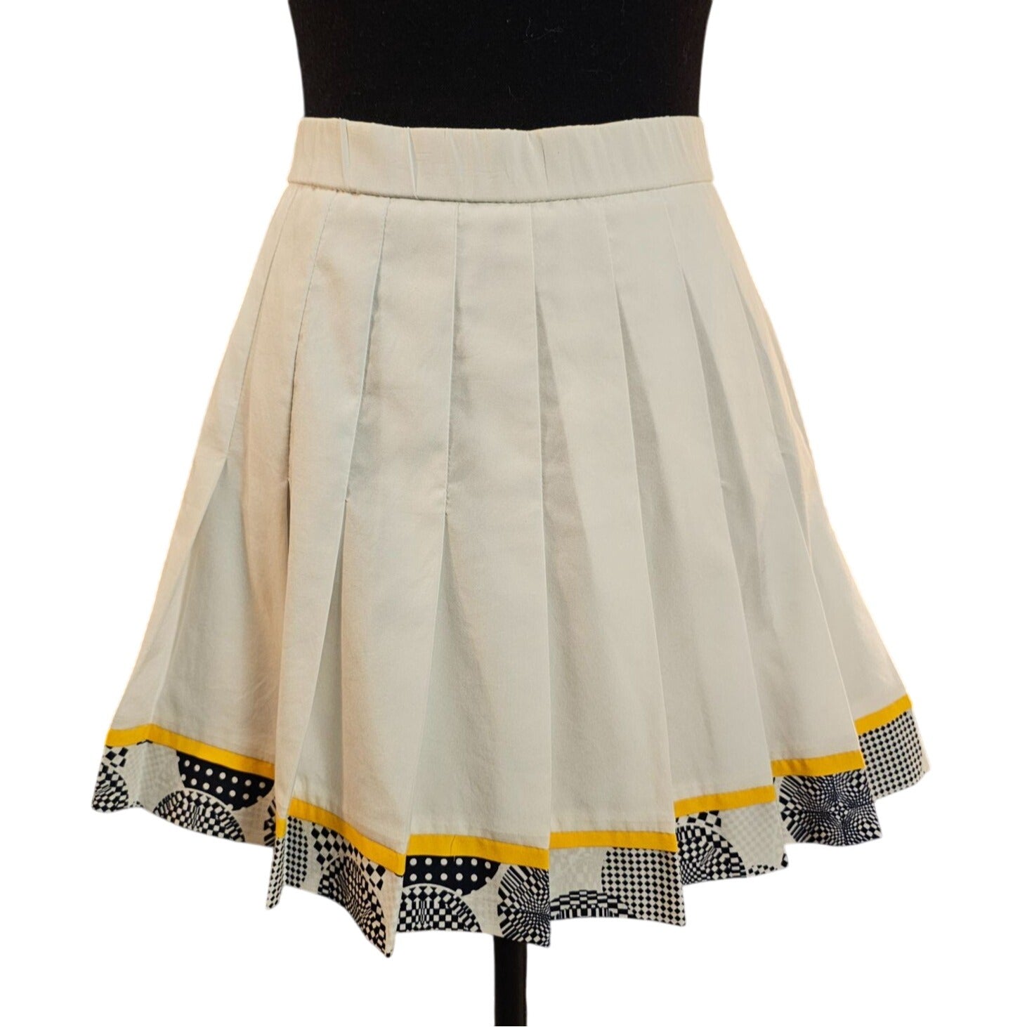 Vintage Lilys Of Beverly Hills Pleated White Skirt. Tennis Skirt, Golf Skirt, 4
