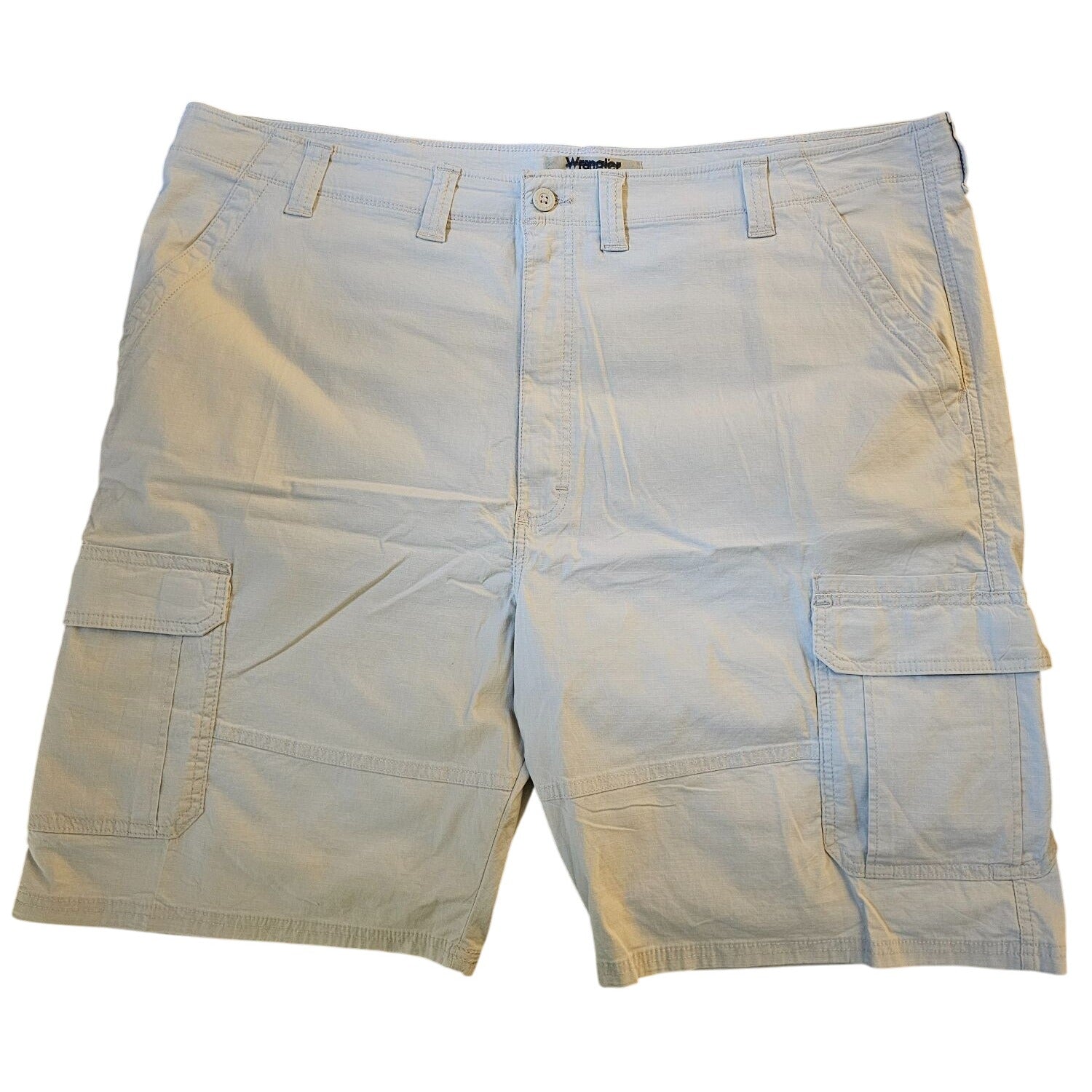 Size 46 Wrangler Authentics Mens Cargo Shorts Relaxed Fit Durable & Comfortable