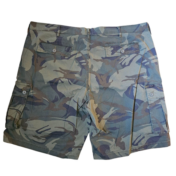 Lee Mens Camouflage Cargo Shorts Size 46 Cotton/Spandex Blend