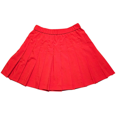 Vintage Lilys Red Pleated Mini Skirt- Going out, Tennis or Golf.  Size 4