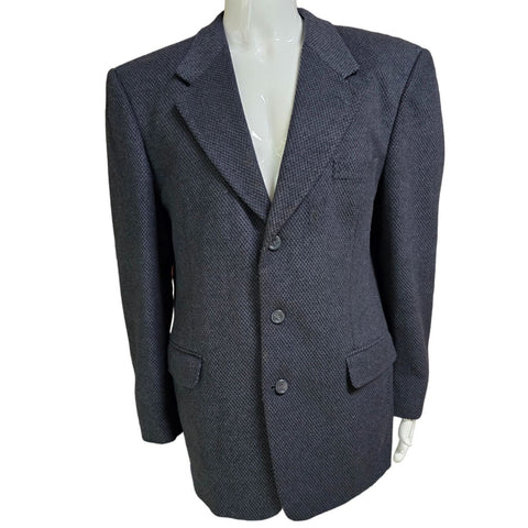 Tom Tailor Cashmere Blend Men's Clean Lined Everyday or Business Blazer Size 43R