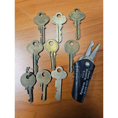 Antique Set of Keys.  For Crafting or Collecting