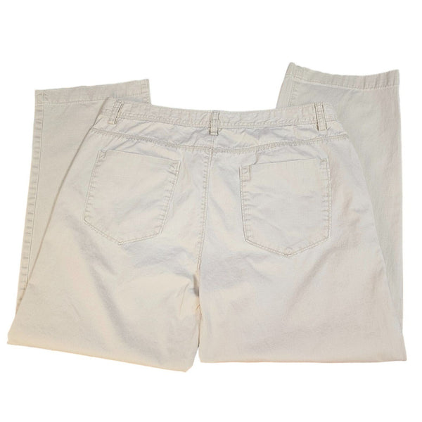 Calvin Klein Lightweight Everyday Cotton Chino Khaki Pants Size 36 x 28