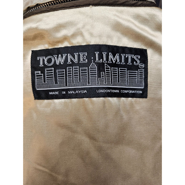 Towne Limits Londontown Corporation Men's Trench Rain Winter Coat, Size 40R