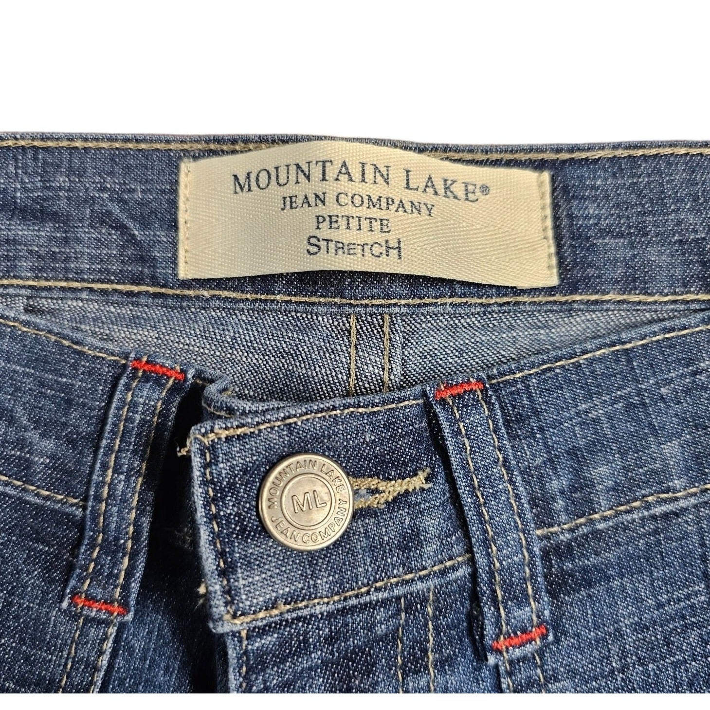 Mountain Lake Size 4 PETITE Loose Fit Capri Capris Women's Jeans 21 inch inseam