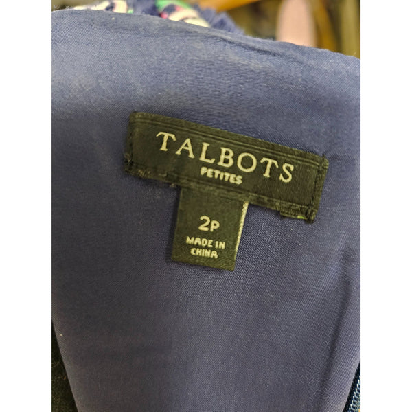 Talbots Vintage Sheath, Sleeveless, Above the Knee Summer Dress, Size 2P