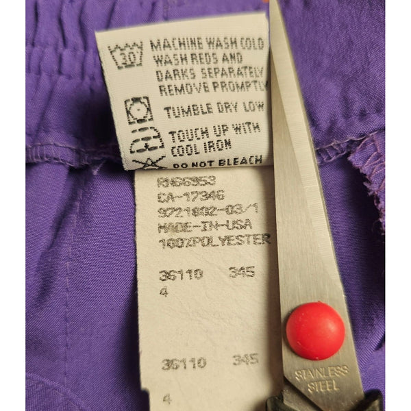 Head Brand, Purple Pleated Tennis Skirt or Golf Skirt Partial Elastic Waist, 4