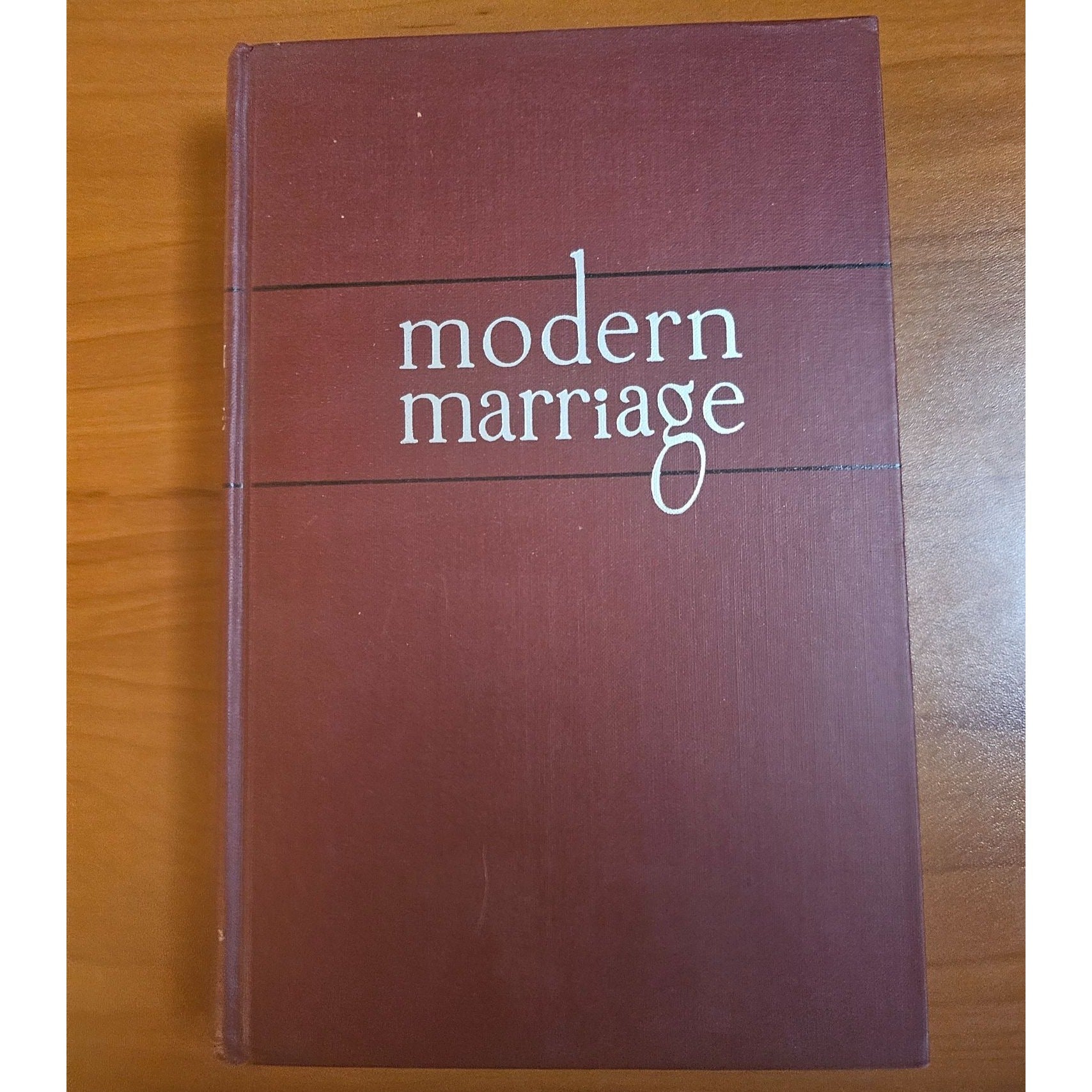 1947 Modern Marriage Hardcover Book By Jung 3rd Printing
