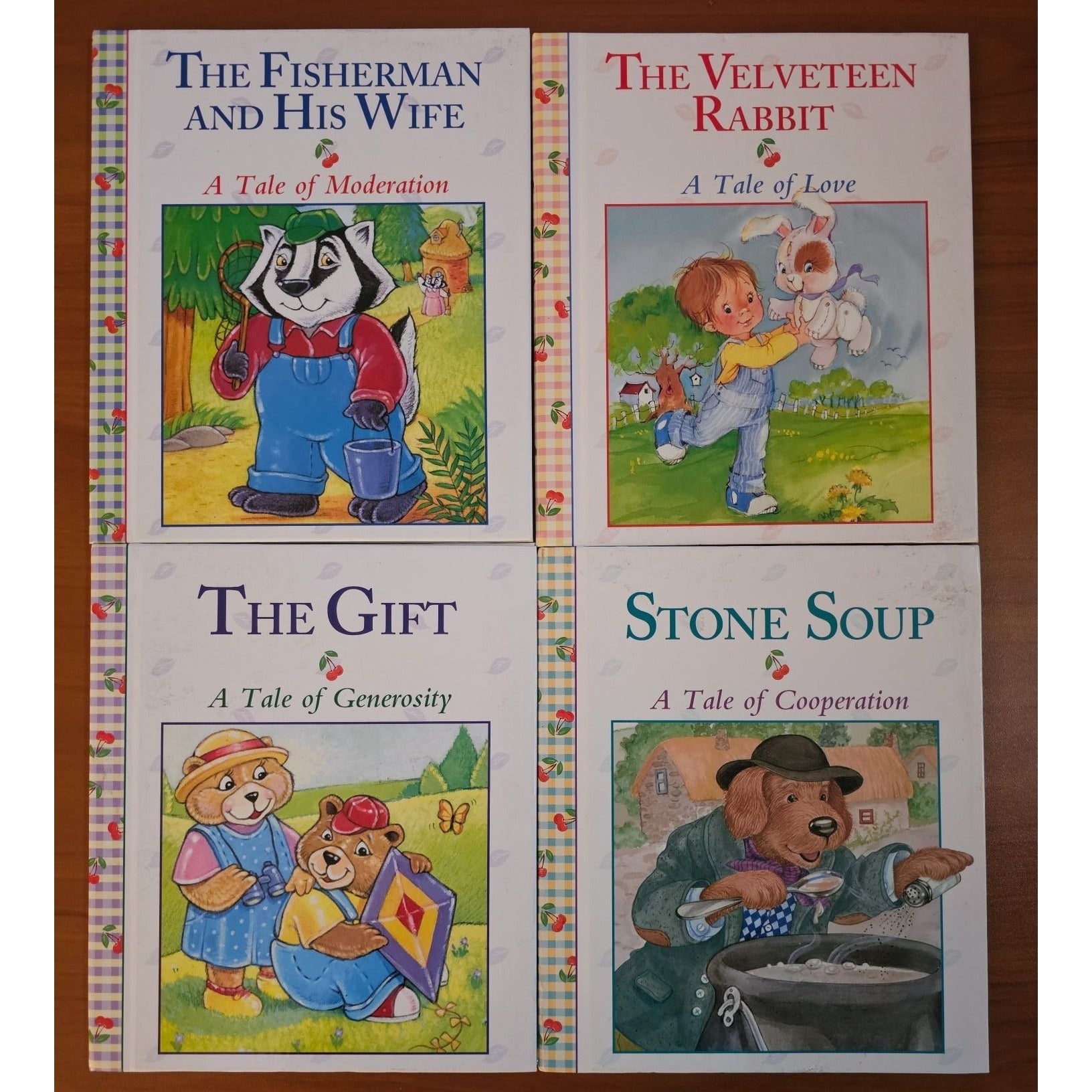 Set Of 4 "Stories To Grow On" Childrens Books By Publications International