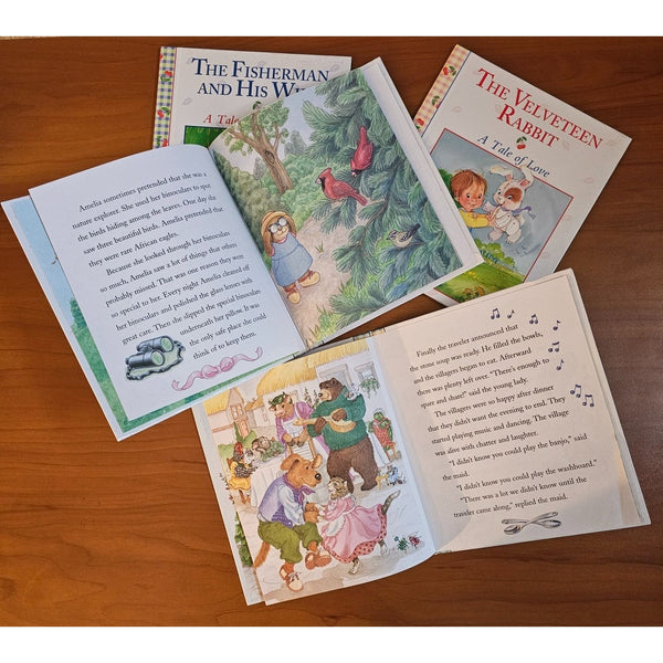 Set Of 4 "Stories To Grow On" Childrens Books By Publications International