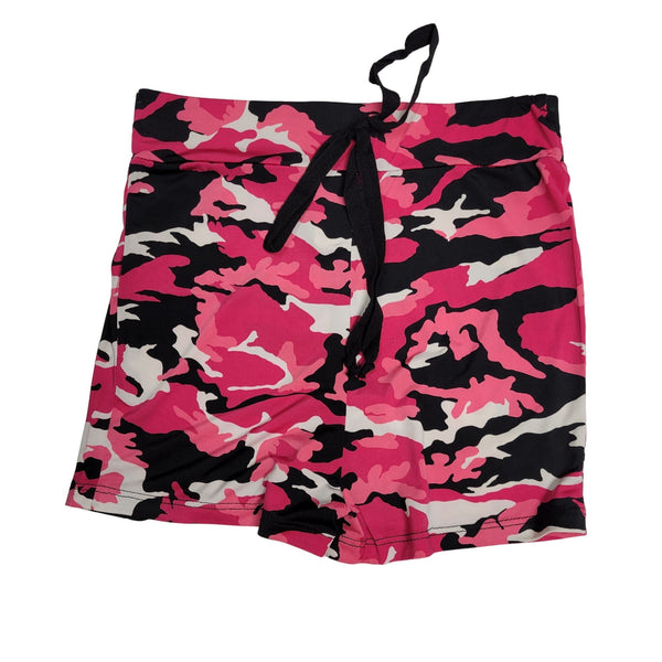Codigo Pink Camo Shorts Set, Size Small