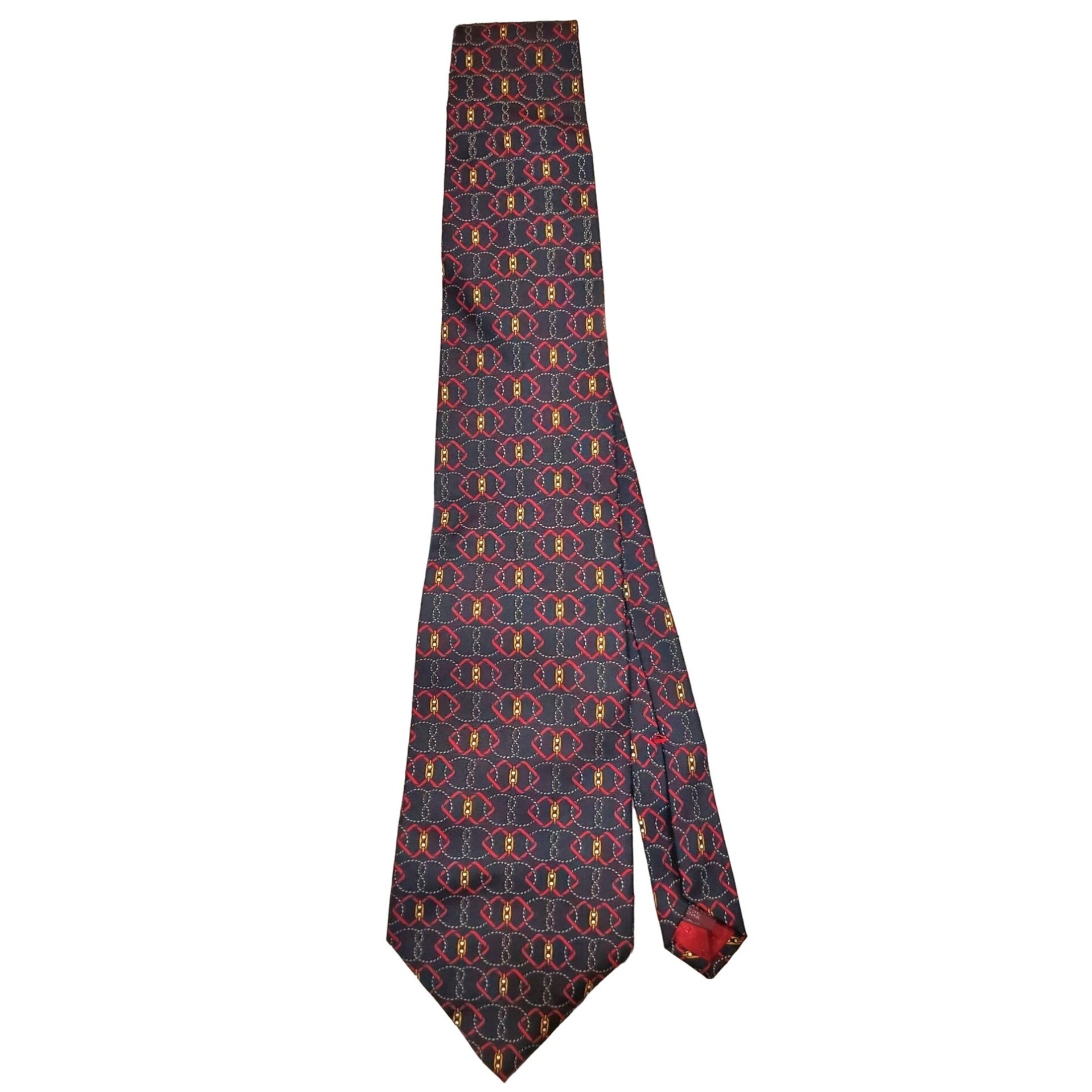 Halston Black and Red Men's Tie, 55 in. Long
