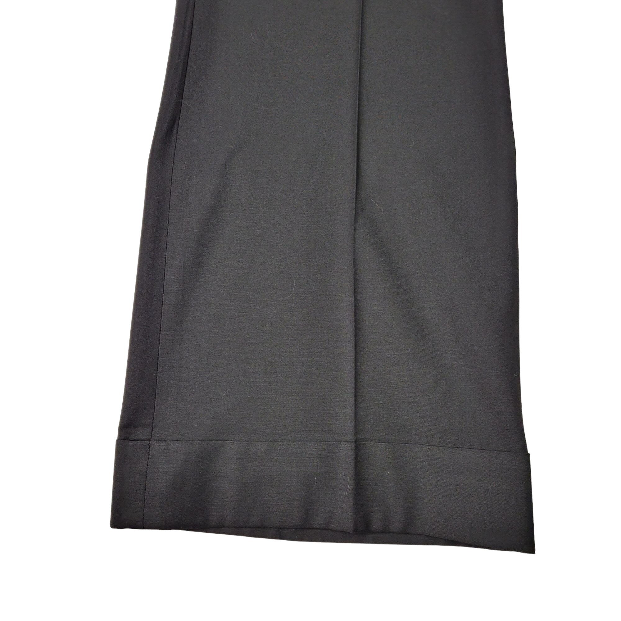 LOFT Women's Black, Mid Waist, Bootcut, Relaxed Dress Pants, Size 4