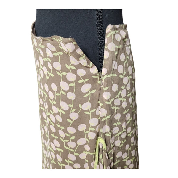 Studio M - Silk Shell, Lightweight Flowy Women's Mid Skirt, Size Small