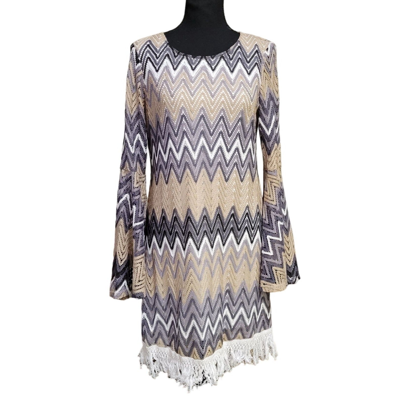 Tacera Modern Boho, Midi, Slip-on Dress, Size Medium