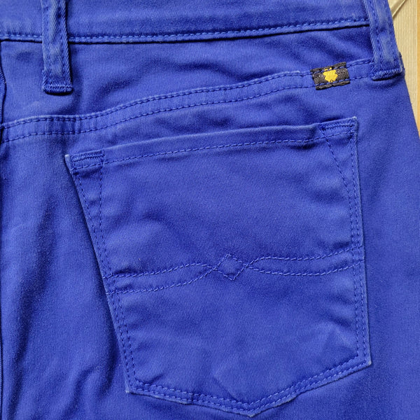 Lucky Brand Royal Blue, Charlie Capri Women's Low Waisted Jeans, Size 6
