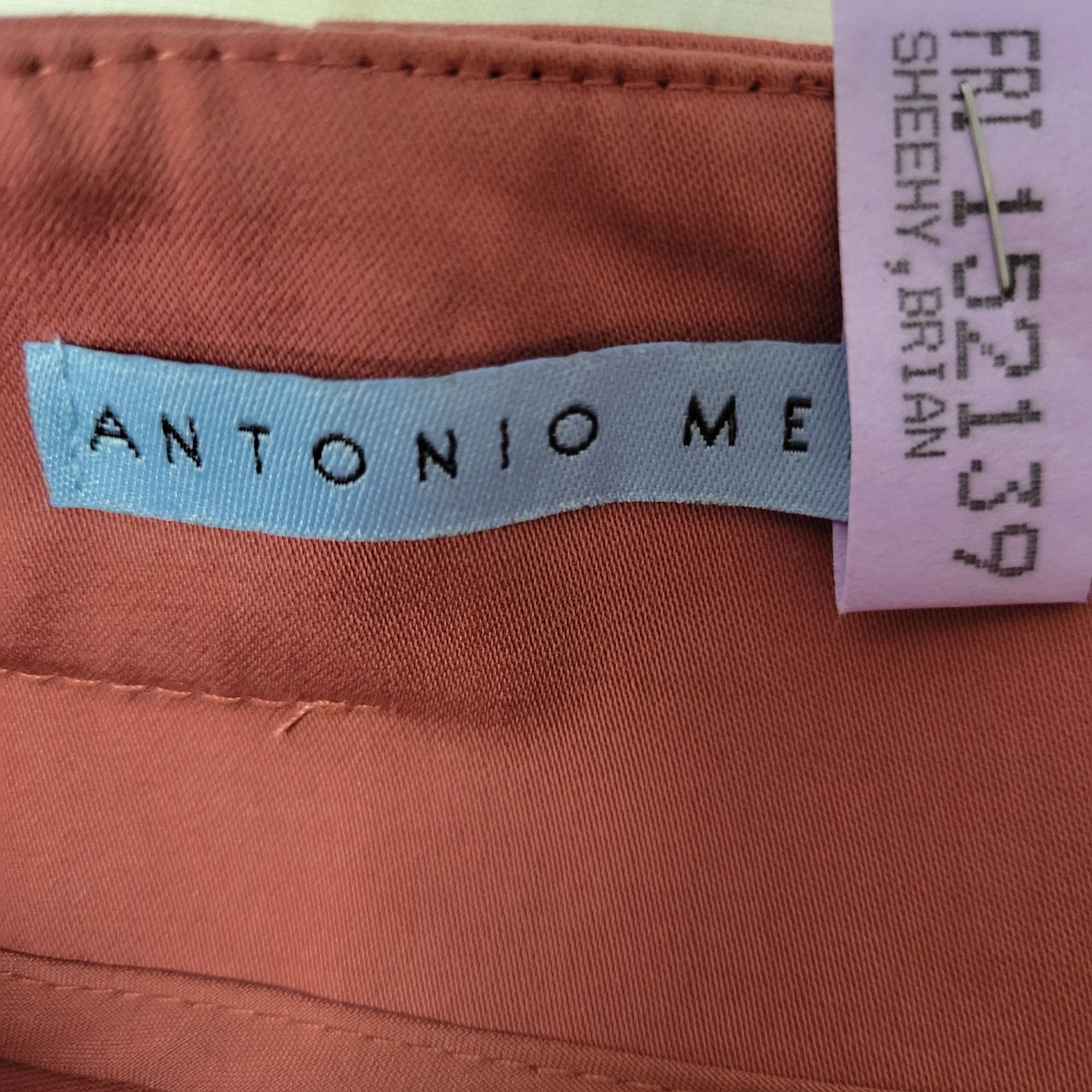 Antonio Melani Coral Color, Cropped Dress Pants, Size 4