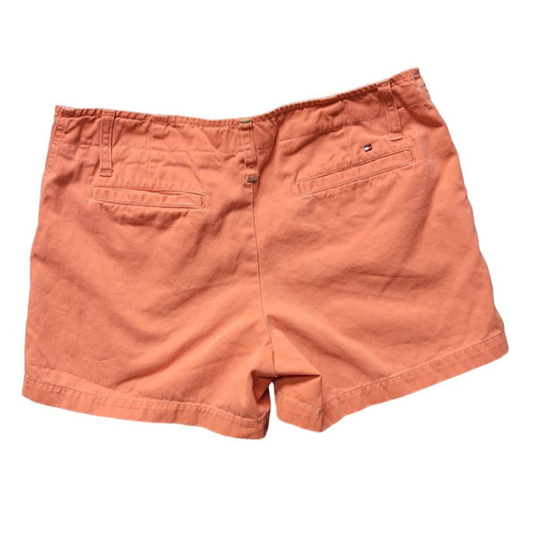 Tommy Hilfiger Women's Coral Color, Cotton, Casual Shorts, Size 4